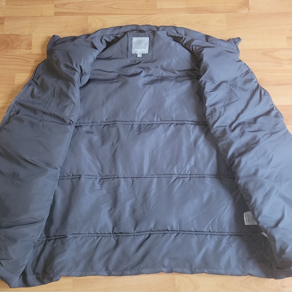 BENCH Gray Puffer Vest Outdoor fishing Utility Camping,  XL - Picture 3 of 7